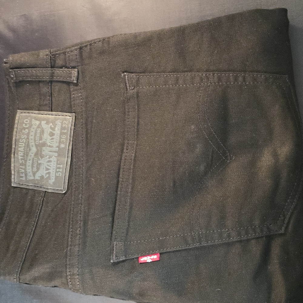 Levis 511 Mens Jeans, Ripped Distressed